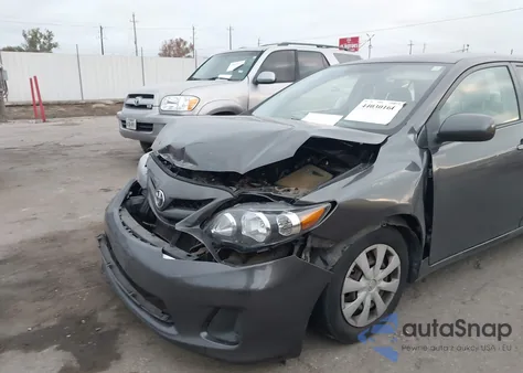 2011 Toyota Corolla Le from USA, damaged, VIN JTDBU4EE4B9134212
